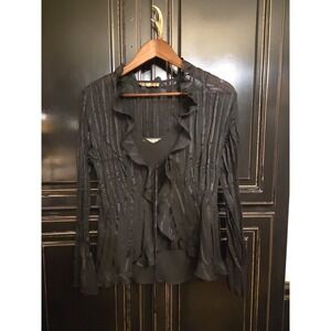 Notations Medium Sheer 2 Piece  Top, Gothic,  Witchy,  Festival, Concert